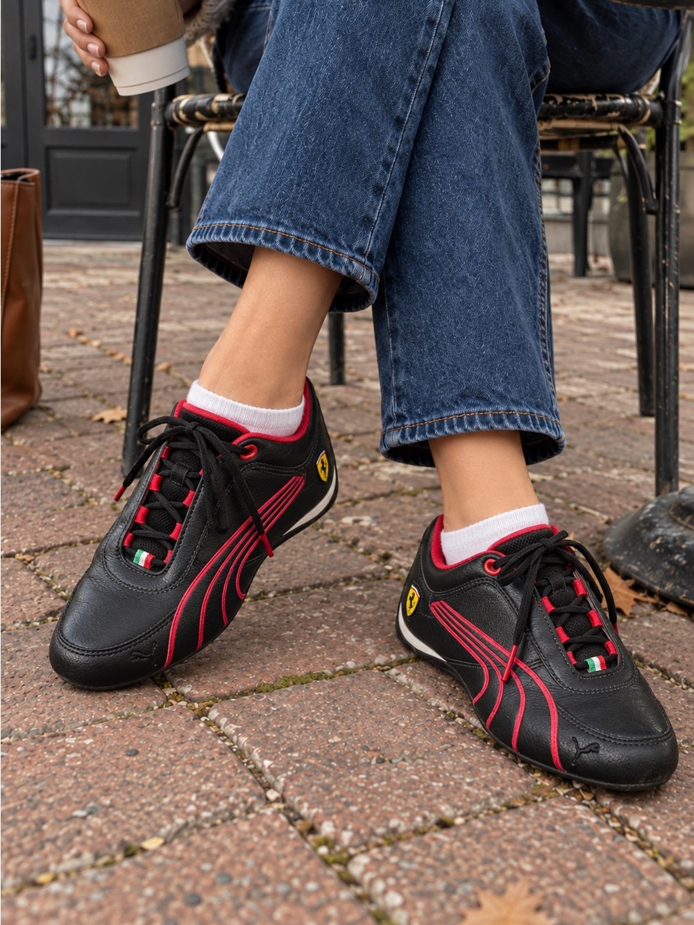 Puma Ferrari Drift Cat Low Profile Racing Sneakers